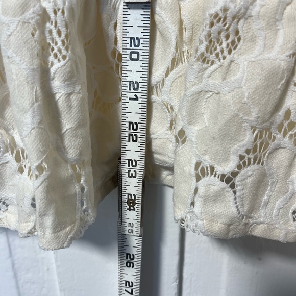 NWT Marc New York Floral Cream Blouse size Xlarge - Picture 5 of 5